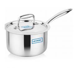 UCOOK Lifetime Saucepan of stainless steel -180mm (2.2 litres)