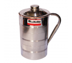 Diamond copper  steel luxury jug | Stainless steel | size no.4 | Order Today!