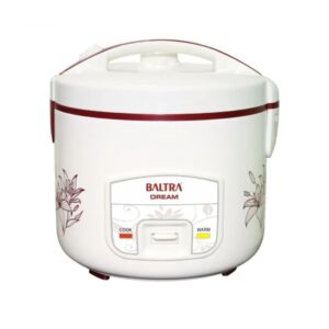 Baltra 2.2Ltr. Dream Deluxe Rice Cooker BTD 900D Baltra Electric Deluxe Rice Cooker | Stainless Steel Lid with Streamer Tray | Small Rice Cooker for Home | Dream BTD 900D | 2.2 L