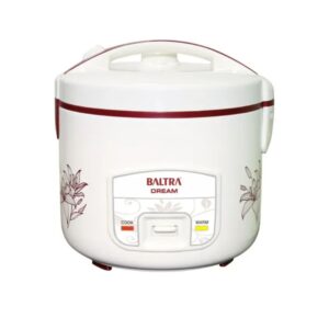 Baltra Dream Deluxe Rice Cooker 2.8l, BTD 1000D Baltra Deluxe Rice Cooker | Durable Non-stick Inner Pot for Easy Cleaning and Food Release | Thicker Outer Body | Dream BTD 1000D | 2.8 L