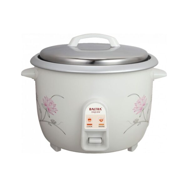Baltra Commercial Rice Cooker | Auto Cooking and Keep-warm | Ideal for Canteens and Hotels | Dream BTD 1900 | 5.6 Ltr
