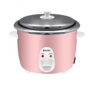 Baltra Regular Rice Cooker | Ideal for Small Households | 1.8 Ltr Rice Cooker | Steel BTS 700SP