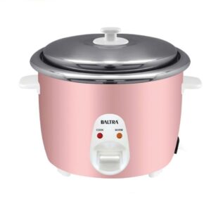 Baltra Regular Rice Cooker | Best Rice Cooker for Small Family | 2.2 Ltr Rice Cooker | Steel BTS 900SP