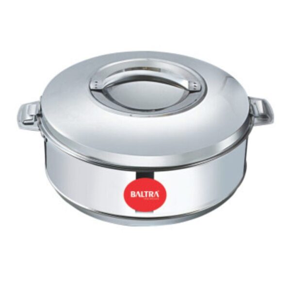 Baltra Casserole | Food Grade Stainless Steel Casserole | Perfect for Storing and Transporting Hot Dishes | Royal BSC 202 | 2 Ltr