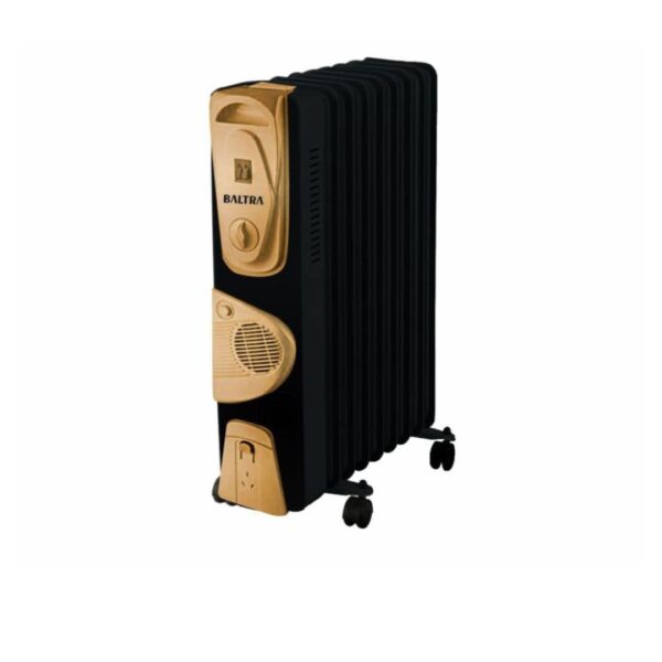Baltra Stellar 13 Oil Fin Heater BTH 140 Baltra Oil-Filled Heater | 13 Fins Oil Filled Radiator with Fan | Perfect for Home and Office | Stellar BTH 140 | 2 Years Warranty
