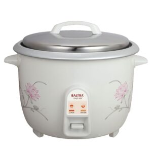 Baltra Commercial Rice Cooker | Auto Cooking & Keep-Warm | Electric Rice Cooker for Home | Dream BTD 1300 | 3.6 Ltr