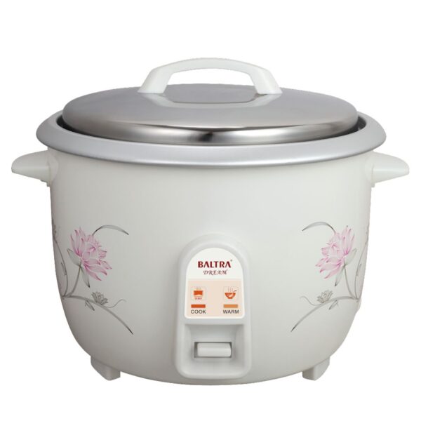 COMMERCIAL RICE COOKER BTD 3000 DREAM 10 Ltr Baltra Commercial Rice Cooker | Ideal For Canteen & Hotels | Electric Rice Cooker | Dream BTD 3000 | 10 Ltr