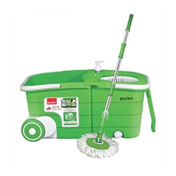 Baltra Spin Mop | Best Mop for Home & Office | 1 Year Warranty | Super Clean BMP 101