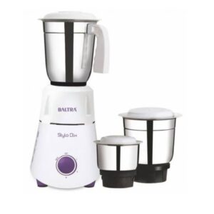 Baltra Stylo DLX 3 Mixer Grinder 3 Jars 500 Watt BMG 139 Baltra Mixer Grinder | Mixer Grinder With a Powerful Motor | 550 Watt Power | Stylo Dlx BMG 139