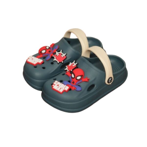 Spider-Man Printed Slippers for Kids | Perfect for Keeping Little Feet Comfortable and Stylish | Rubber Material Outdoor and Indoor Slippers