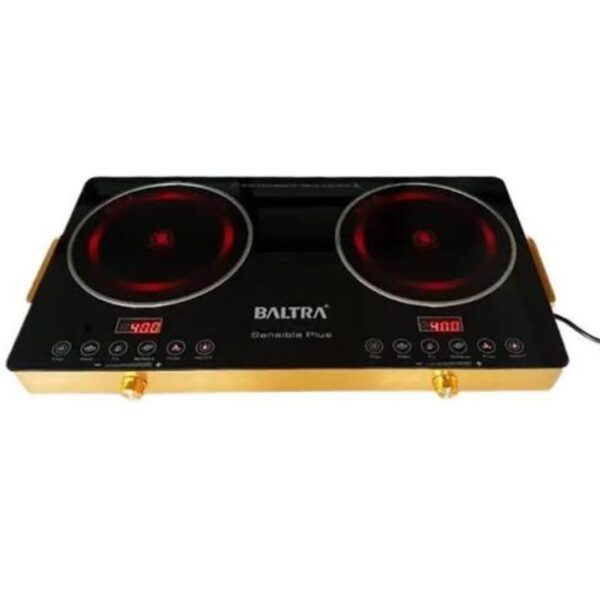 Baltra Infrared Cooktop | Suitable for all Types of Cookware | 4000 Watt Infrared Cooktop | Sensible+ BIC 126