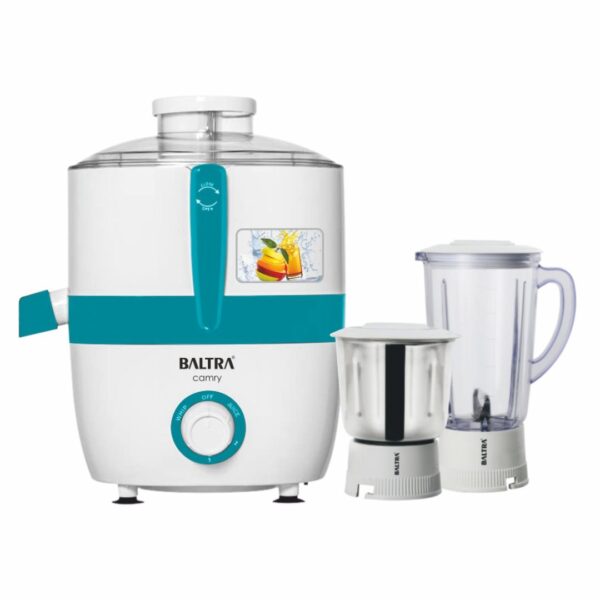 Baltraa Camry-BJC 107 Juicer Blender and Grinder-500w Baltra Juicer Mixer Grinder | Juicer Mixer Grinder for Home | 500 Watt Power | Camery 107