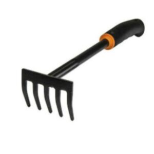 Five Tooth Rake Five Tooth Rake | Mini Gardening Tools | Iron With Plastic Handel Rake