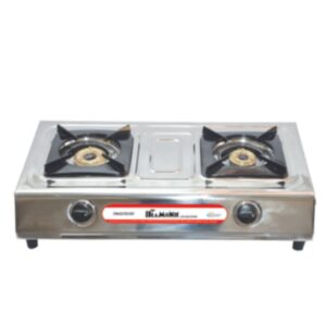 Diamond Gas stove Diamond Gas Stove | Best Gas Stove for Home | 2-Burner LPG Gas Stove | Commander Gas Stove