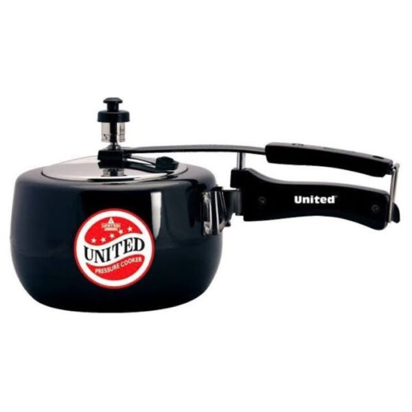 United Pressure Cooker Pranzo | Hard Anodised Induction Base | Elite 5 ltr Pressure Cooker